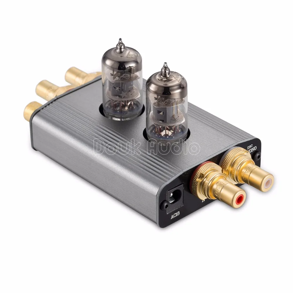 Nobsound мини 6J1 вакуумный ламповый проигрыватель Phono предусилитель MM/MC RIAA Hi-Fi класса A предусилитель
