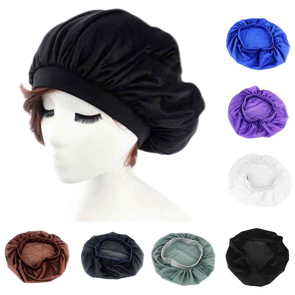 Новая атласная Кепка для ночного сна Chemo длинная ухода за волосами|Женские Skullies и