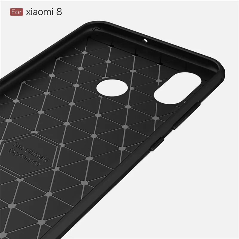 Чехол для Xiaomi Mi 8 SE роскошный противоударный чехол Мягкий ТПУ силиконовый задней