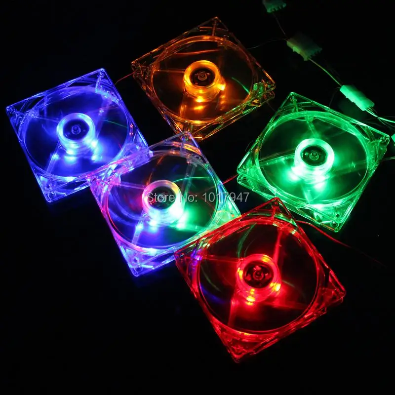 Вентилятор кулер Gdstime 5 цветов LED 8 см 80 мм 80x80x25 8025S|fan 8cm|cooler fan8cm fan |