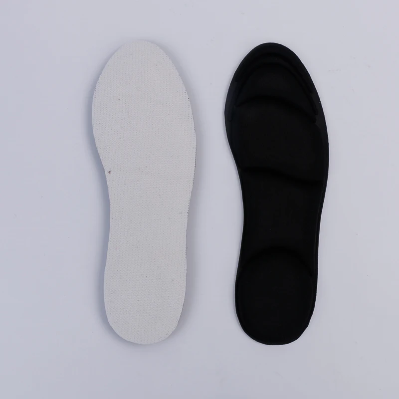 Эластичный хлопок памяти Стельки 4 d Силиконовый Гель run спортивные массаж обуви