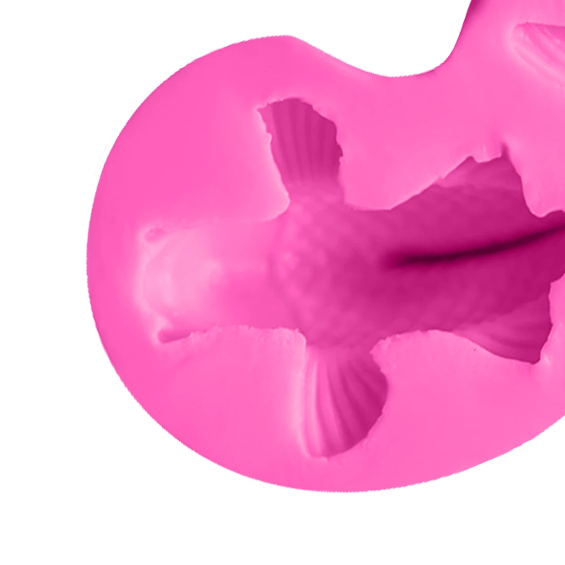 1 шт. Кухня аксессуары силиконовые 3D морской торт в форме рыбы пресс-форма для конфет Шоколадный Мыло Трафареты жаропрочная посуда, Кулинария Инструменты