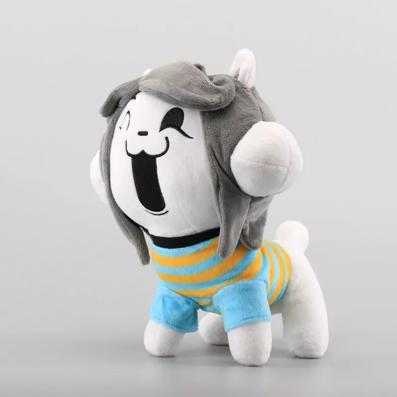 Горячая Undertale Temmie плюшевые игрушки мягкие куклы 1" 25 см детский подарок