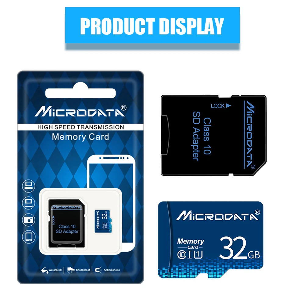 Высокоскоростная карта micro sd, 8 ГБ, 16 ГБ, 32 ГБ, 64 ГБ, 128 ГБ, класс 10, usb флеш-накопитель, карта памяти, Microsd, sd-карта для смартфонов