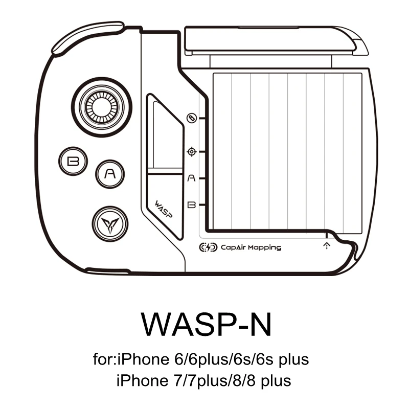 Xiaomi Mijia Flydigi WASP 2 Note игровая ручка беспроводной умный дом feizhi контроллер iOS для iphone XS MAX iphone 7plus XS