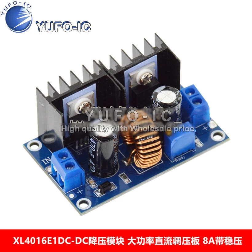 XL4016E1 DC-DC Buck модуль высокой мощности DC напряжение пластина 8A ремень Стабилизатор
