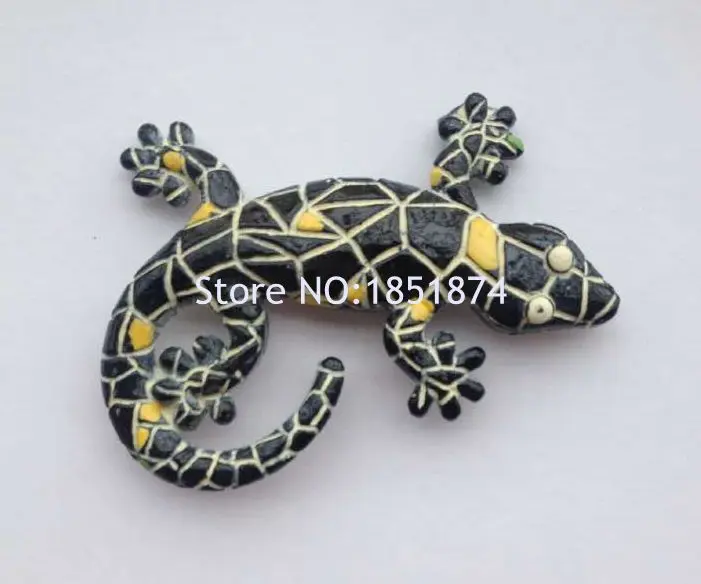 Barcelona Gecko Guitar Building 3D Resin Fridge Magnets Spain Tourism Souvenirs Collection Refrigerator Magnetic Stickers | Дом и сад