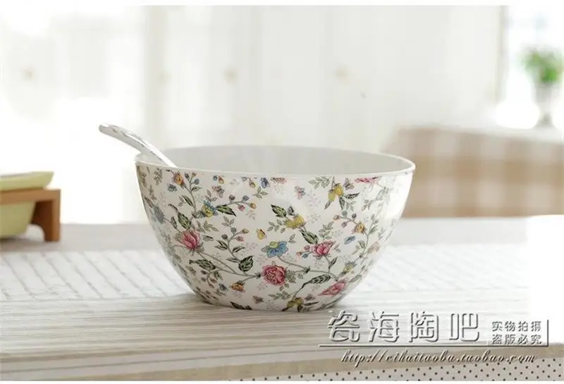 8 дюймов японская миска для супа из костяного фарфора большая керамическая