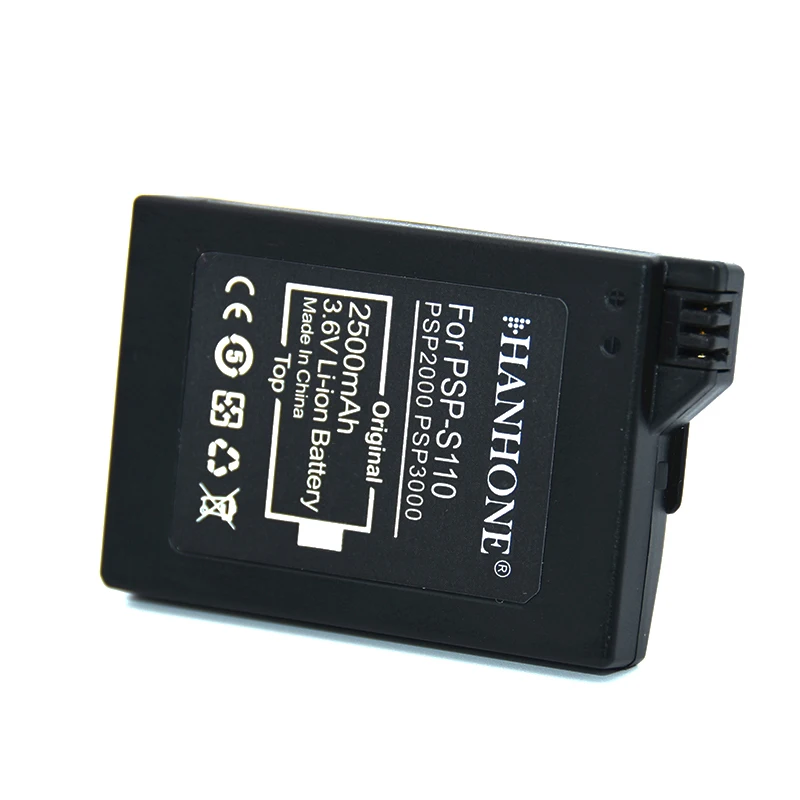 Аккумулятор для Sony PSP2000/PSP2001/PSP2004/PSP2008/PSP3000/PSP3001/PSP3002/PSP3004/PSP3008 аккумулятор PlayStation 2500