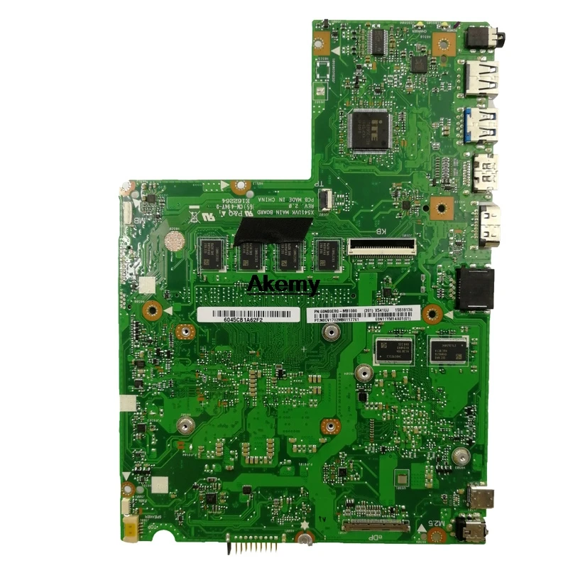 Для ASUS X541UJ X541UV X541U X541 X541UJ X541UVK X541UQk Материнская плата ноутбука Тесты оригинальная материнская плата 8G i7-6500/i7-7500/i5-7200