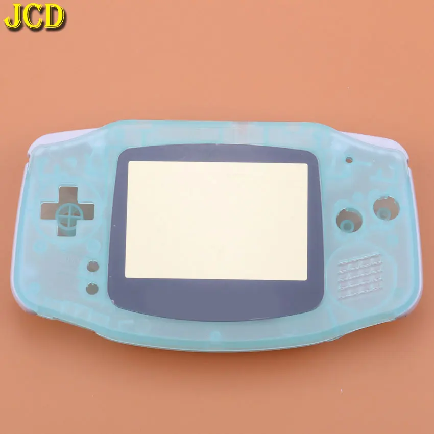JCD 1 шт. светящийся полный комплект корпуса для консоли GBA защитная крышка +