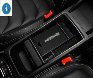 Armrest Box Secondary Storage Pallet Tray Container Box Cover Kit Fit For Skoda Kodiaq 2017 - 2022 Car Interior Accessories Part