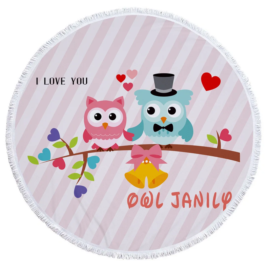 Тропический остров Сова мягкий Быстросохнущий влаговпитывающие Досуг большое