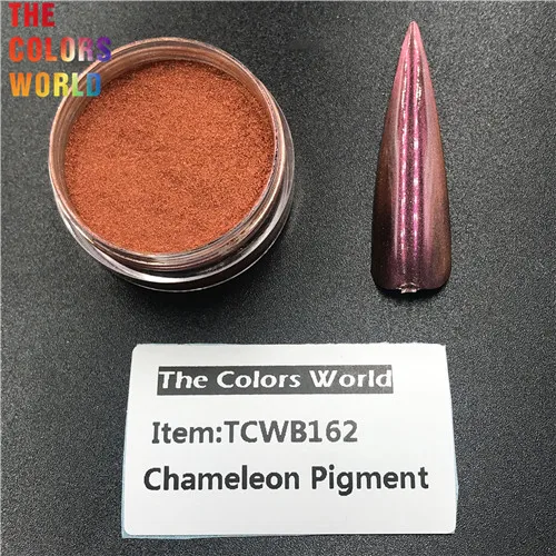 TCWB162 50g TCT-324 пудра Хамелеон Chrome Magic Порошковые блестки для ногтей художественное оформление ногтей тени Aurola блеск хны макияж фестиваль - Цвет: TCWB162 50g