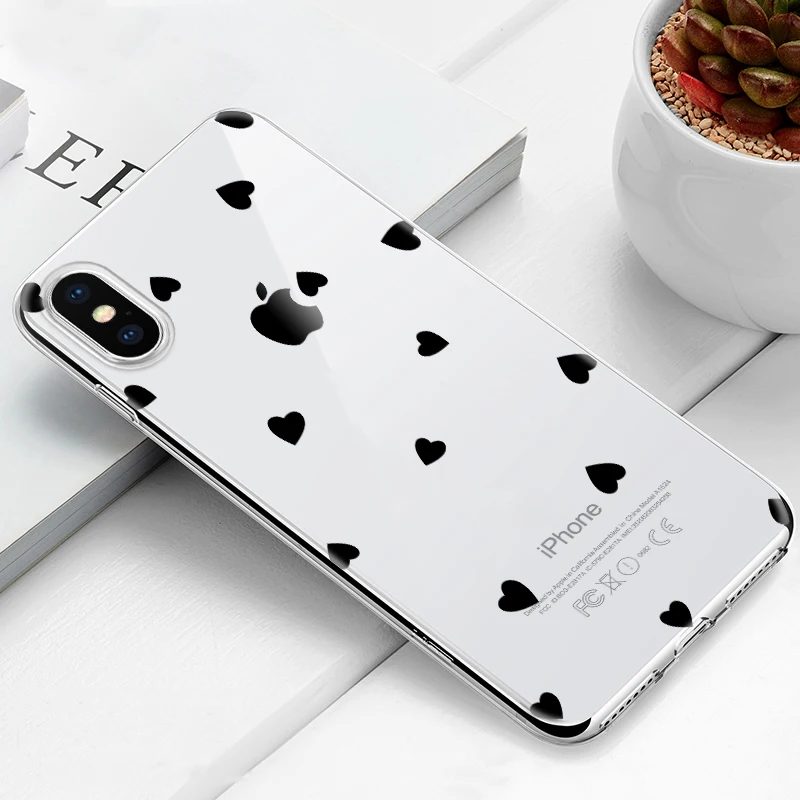 27 Милый чехол для телефона для iPhone 7, 8 Plus, 6, 6 S, X, XS, Max, XR, 5, 5S, SE, мягкий силиконовый чехол для iPhone 6 S PLUS, 7, 8, кактус, фламинго, чехол s - Цвет: 27