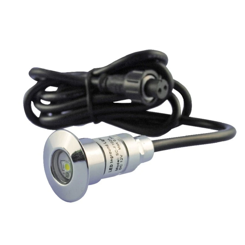 Алюминиевая Встраиваемая современная светодиодная лампа для улицы с маленьким