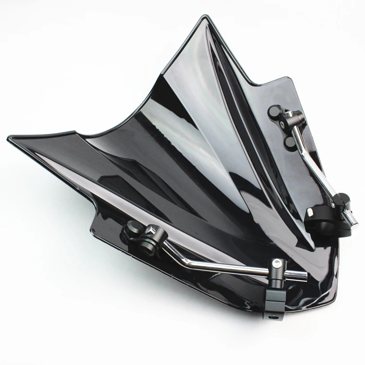 Лобовое стекло мотоцикла с регулируемым кронштейном ветровой экран для Yamaha MT125 FZ1