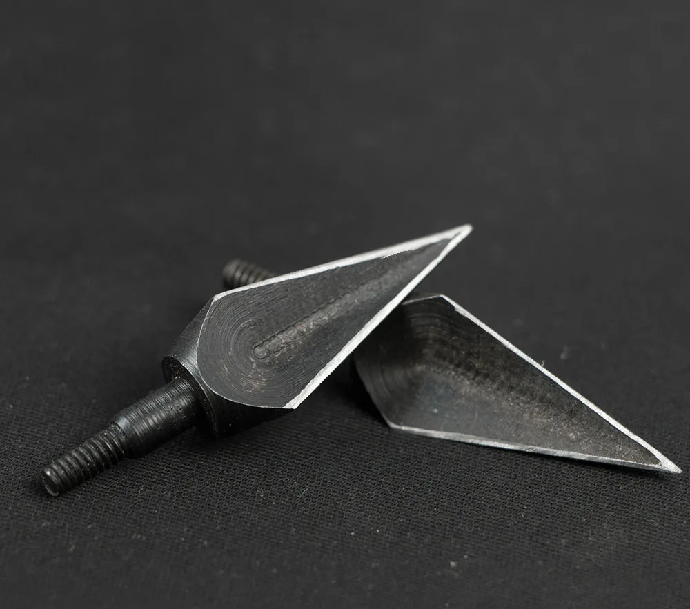 3/6 шт. стрельба из лука Broadheads советы Дротика s охота стрелы Сталь сменный стрелка головка Охотный арбалет с употреблением желтого зубчика-соединения изогнутый лук Дротика