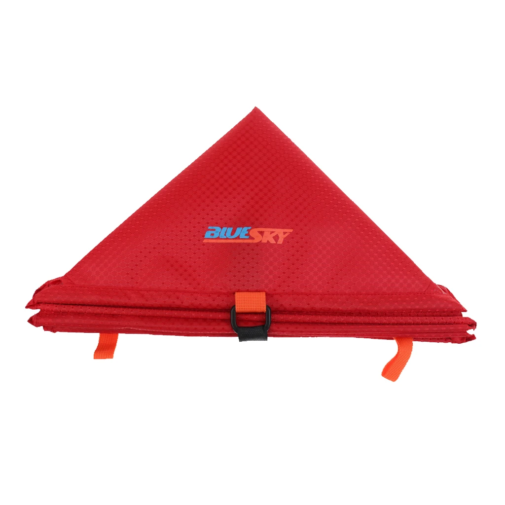 40cm Folding Triangle Rock Climbing Arborist Throw Line Weight Bag Surgery Clothing Storage Cube Tree Gear Holder Outdoor | Спорт и