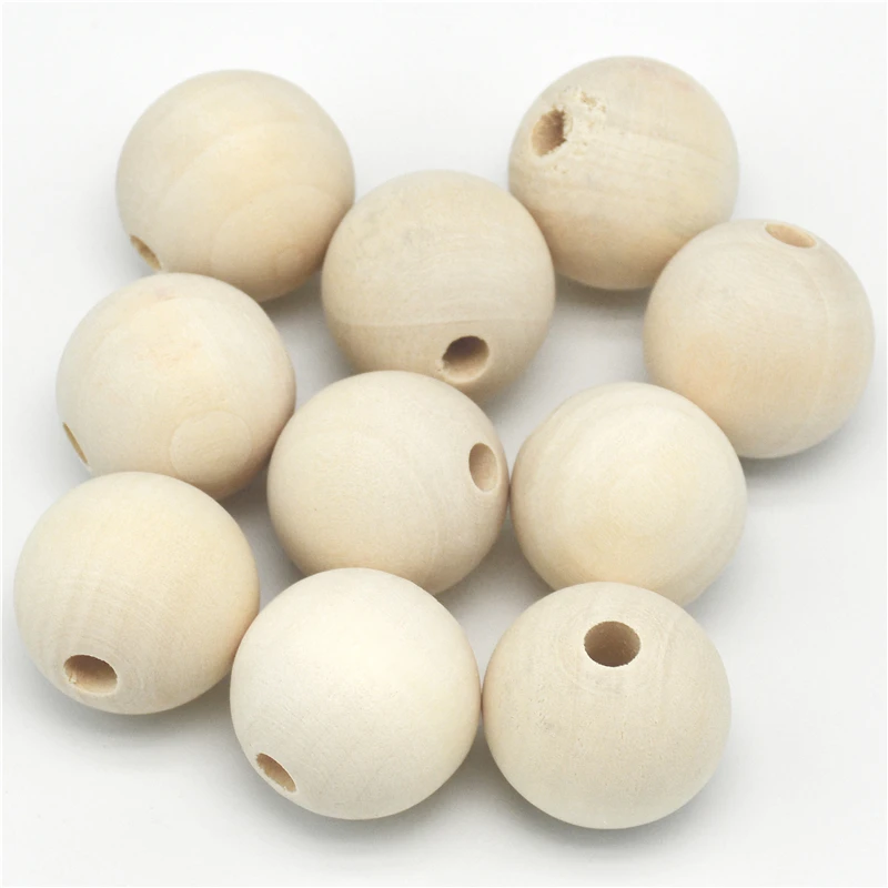 Деревянные бусины 4/6/8/10/12/14/16/18/20/25/30/40/50 мм|beads jewelry making|wood spacerwood bead |