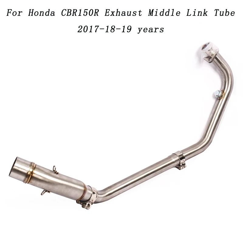 

CBR 150 150R Motorcycle Exhaust Pipe Scooter Front header link Pipe Middle Tube Slip-On System For Honda CBR150 CBR150R