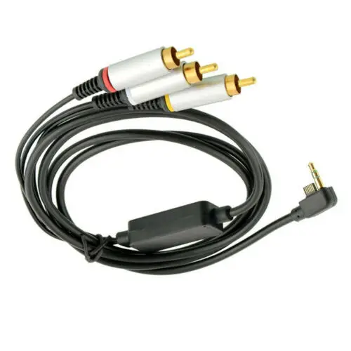 6FT компонентный av кабель AV TV HDTV RCA аудио видео для Sony PSP Slim 2000 3000 2B17| |