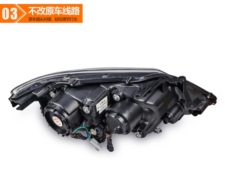 АКД Автомобиль Стайлинг для Toyota Camry V50 светодиодный фара 2012- Camry светодиодный ДХО Hid лампы Глава Ангел глаз bi Xenon аксессуары