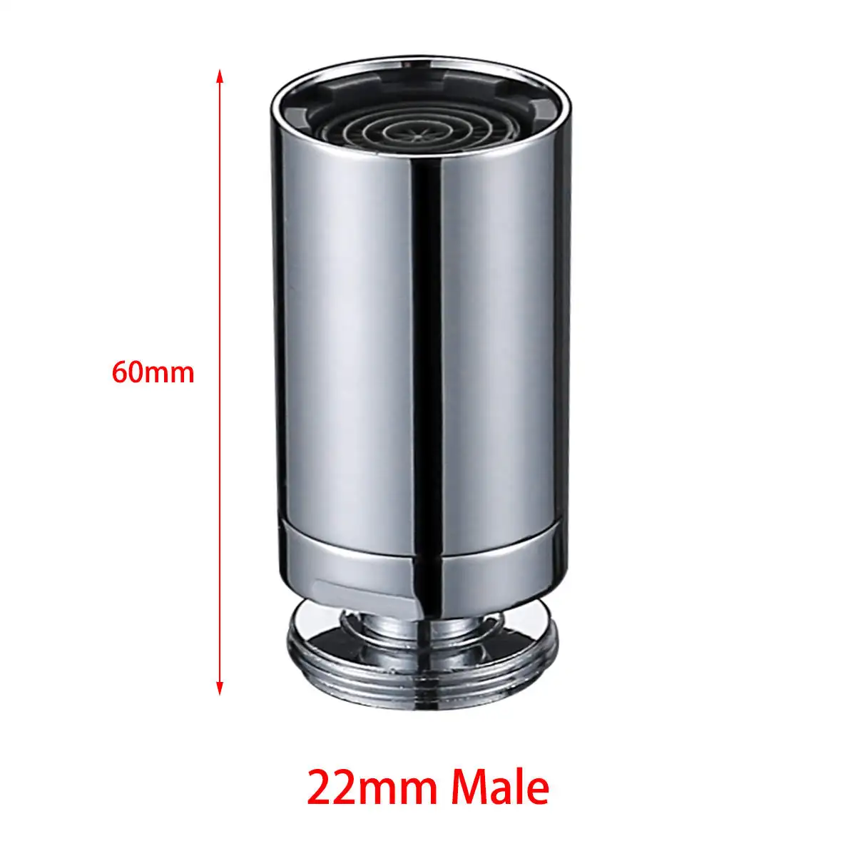 22mm Male L Водосберегающий аэратор медный кран для ванной комнаты Bubbler Spout Net Bubbler мягкий цветок вода рот цветы предотвратить всплеск мужской/женский - Цвет: 22mm Male L