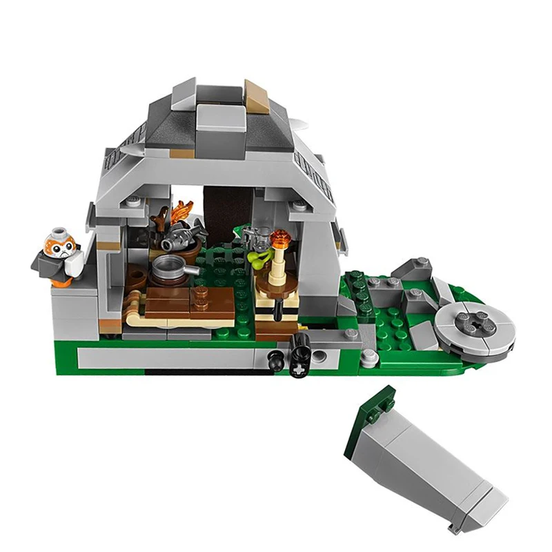 2019 Новый горячий джедай фильм войны дети Ahch To остров обучение и Legoings блоки