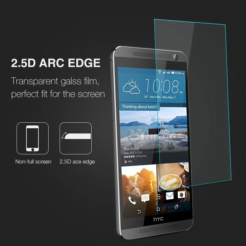 Закаленное стекло Nicotd для HTC One E9 E8 M10 9H Защитная пленка экрана Desire 826 828 830 610 510 M8 M7