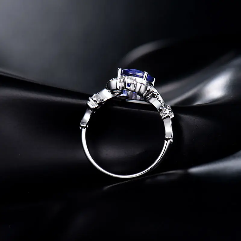 Женское свадебное кольцо LOVERJEWELRY из настоящего белого золота 14 к 585 пробы с