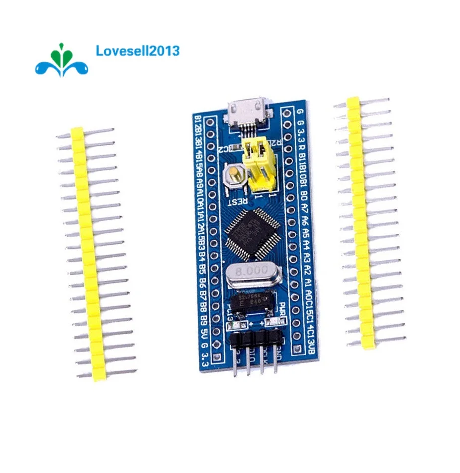 Мини USB интерфейс STM32F103C8T6 ARM 32 минимальный Модуль платы разработки SWD для Arduino I/O 72