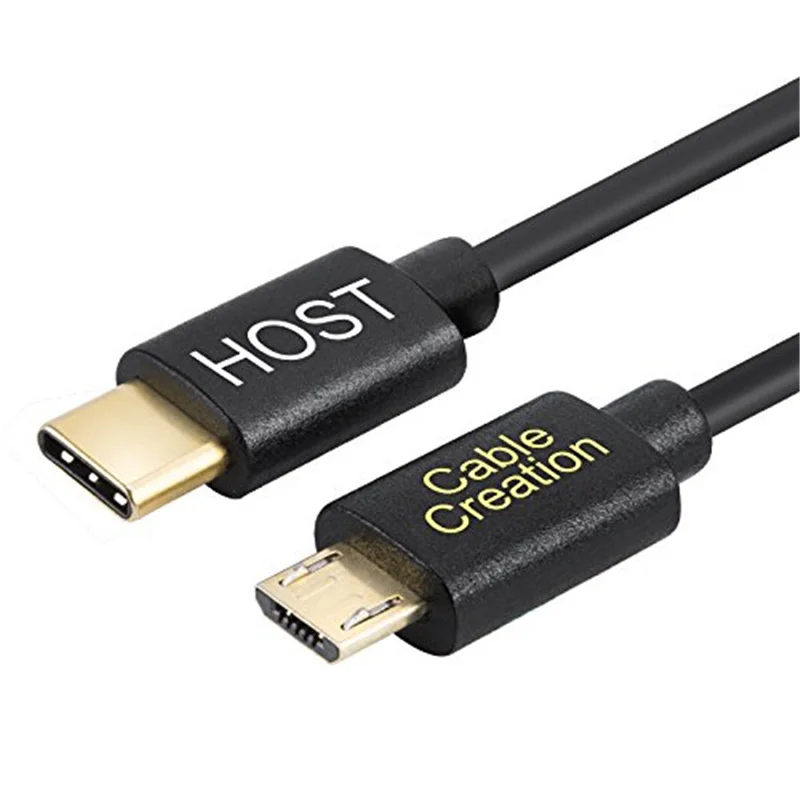 Кабель USB C к Micro спиральный кабель Type B OTG совместимый с устройствами Pixel XL 2 и