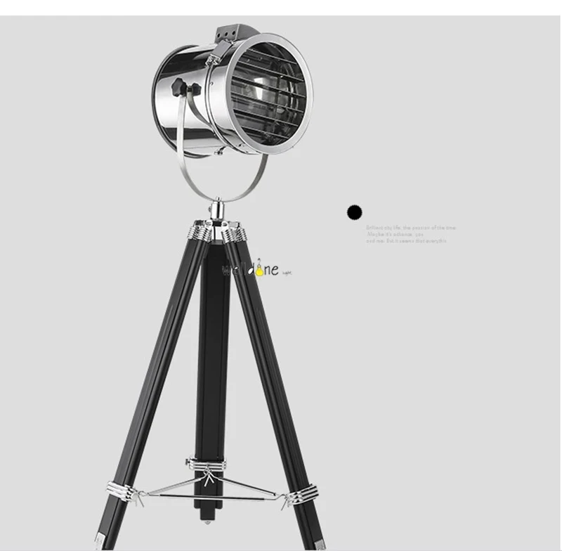 Современная Напольная Лампа с треногой и морским сигналом стоячая лампа для