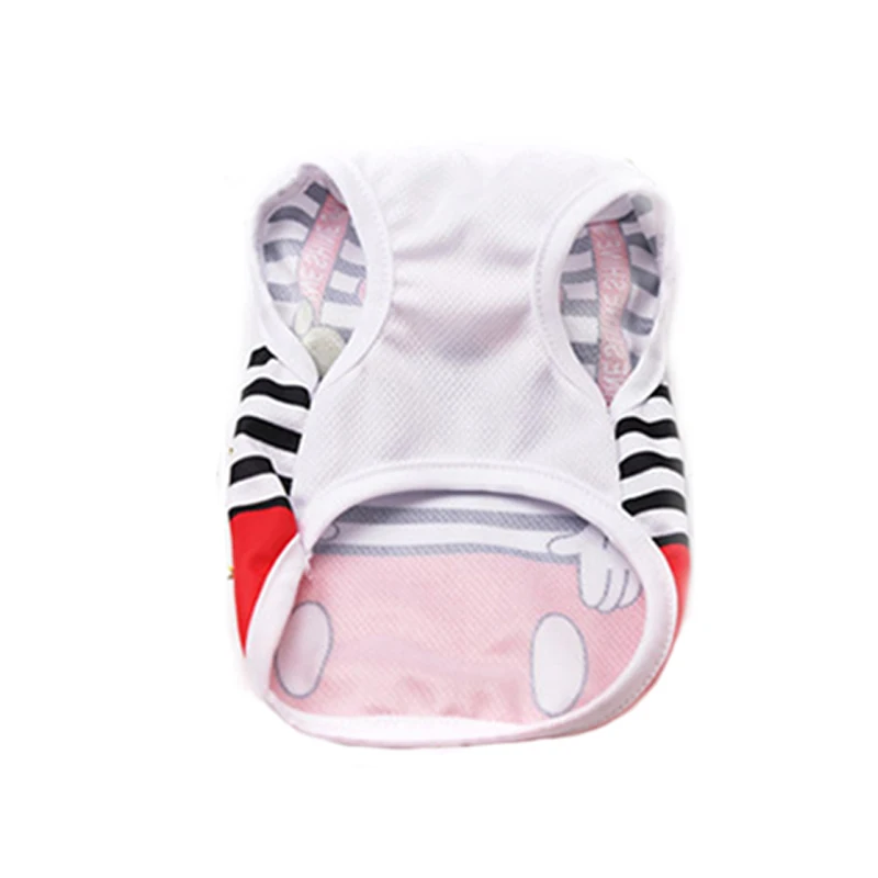 Cute Pet Dog Clothes Vest Spring Summer Cartoon Cat T-shirt Soft For Small Medium Pets Puppy Clothing Shirt Casual Vests | Дом и сад