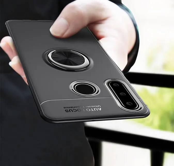 1 шт. чехол для huawei nova 5 5i nova 5 P30 pro P30pro lite, чехол из ТПУ на заднюю панель, с магнитным кольцом для автомобиля, ультра противоударный