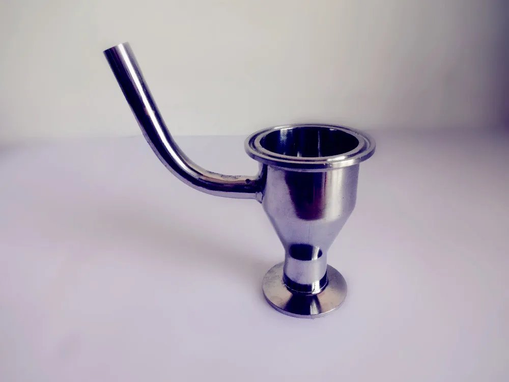 Tri-clamp адаптер для Parrot "(51 мм) OD64 x 3/4"(19 мм) OD50.5. Материал нержавеющая Steel304
