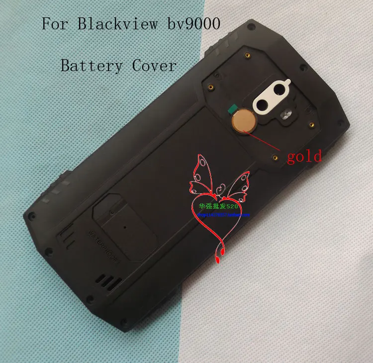 Original Blackview BV9000 pro Battery Cover Protective Back Case with Fingerprint Speaker and Power Volume Flex Button Cable | Мобильные