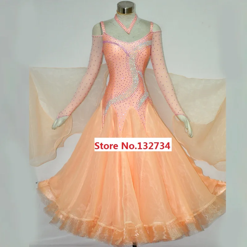 Женское стандартное бальное платье высококачественный костюм для бальных