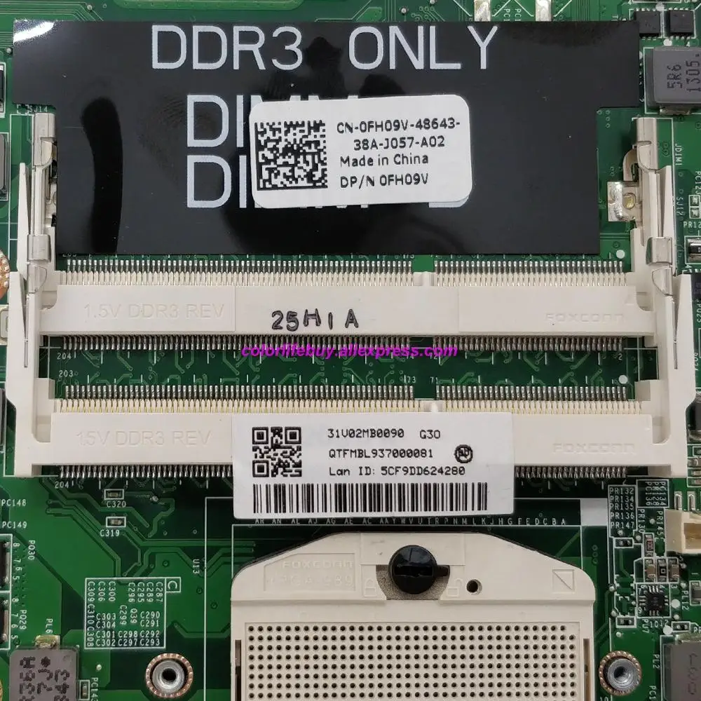 CN-0FH09V 0FH09V FH09V DA0V02MB6E1 HM67 для Dell Inspiron N4110 Ноутбук Материнская плата ноутбука