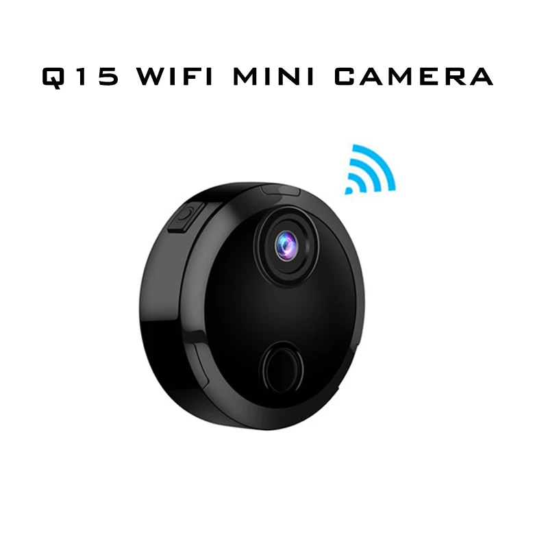 Q15 Smart Wifi Mini Camera HD 1080P IP Network Camcorder 12 IR Night Vision Motion Detection Sensor Car Sports Action DV DVR | Электроника