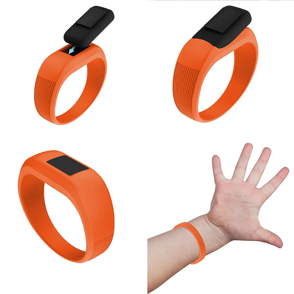 S L Wrist Watch Band for Garmin Vivo fit JR Soft Silicone Strap Replacement Watchband For Vivofit Smart Watches | Электроника