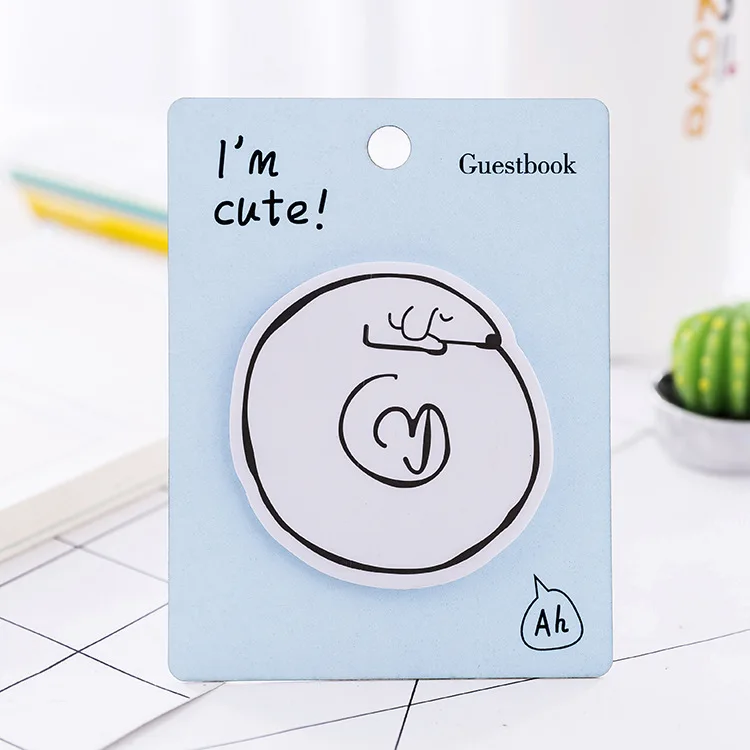 

(4 pieces/lot) Cute Sticky Notes Animal Stickers Cartoon Posted Message Paper Notes Memo Pad