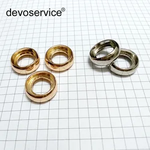 Металлическое кольцо с отверстием в виде гриба, диаметр 18 мм, 50 шт.