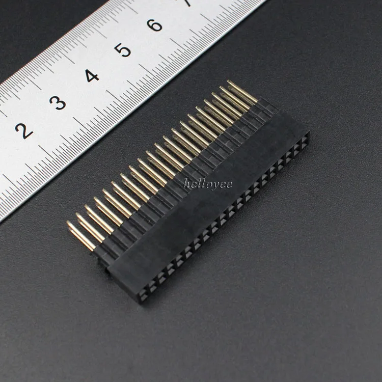 Hellotronics 10 шт./лот 8 5/5 0/10 5 мм Raspberry Pi A + B 2 3 4 Экстра Высокий 2x20 Pin разделители