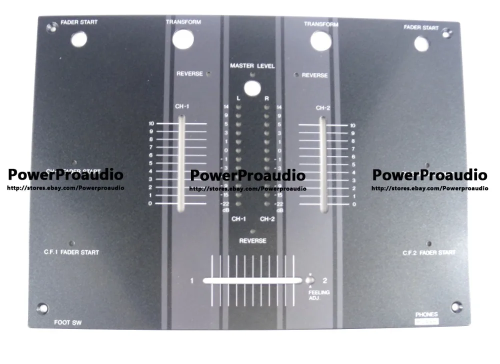 DNB1141 металлическая панель управления Передняя для Pioneer DJM 909 DJM909|Аксессуары