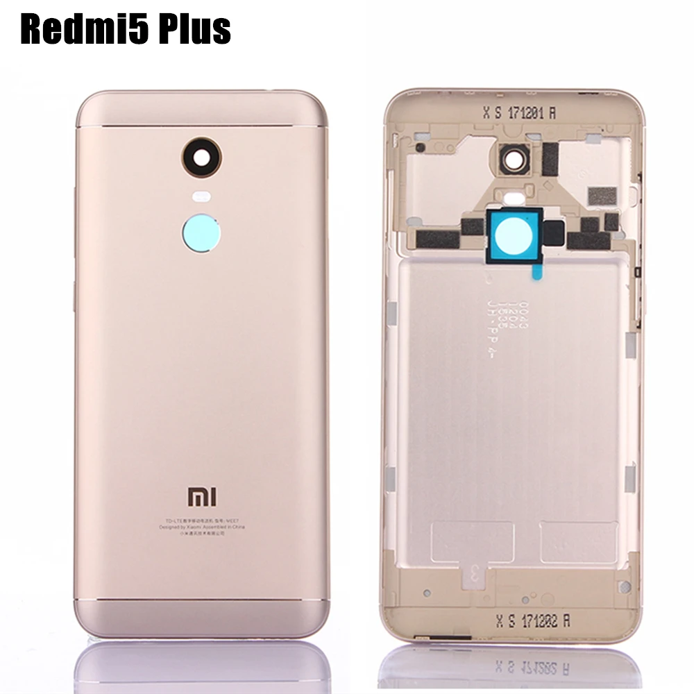 Официальный Оригинальный металлический чехол Redmi5 Plus для Xiaomi Redmi 5 задняя крышка