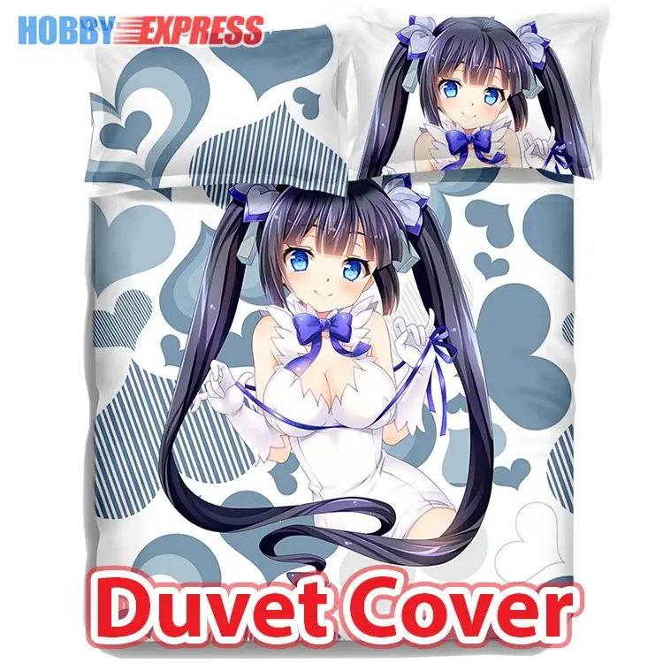 Хобби Express Гестия DanMachi японский кровать Одеяло или пододеяльник с наволочками ADP