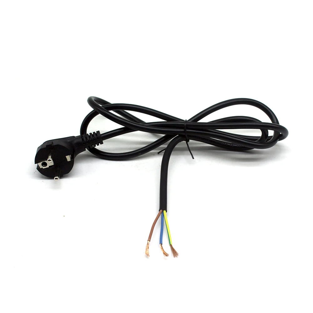 Электрический провод кабель Шнур питания штепсельная вилка европейского