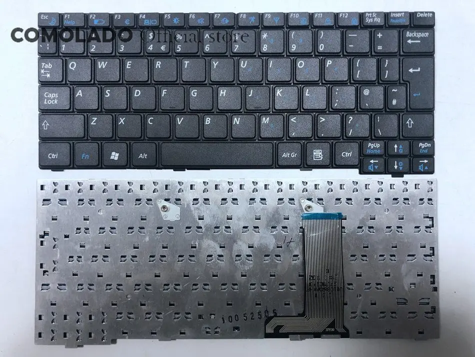 Английская клавиатура для ноутбука SAMSUNG NP X118 X120 X180 X170 черная британская